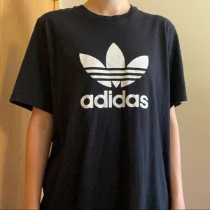 Black Adidas Logo T-Shirt
